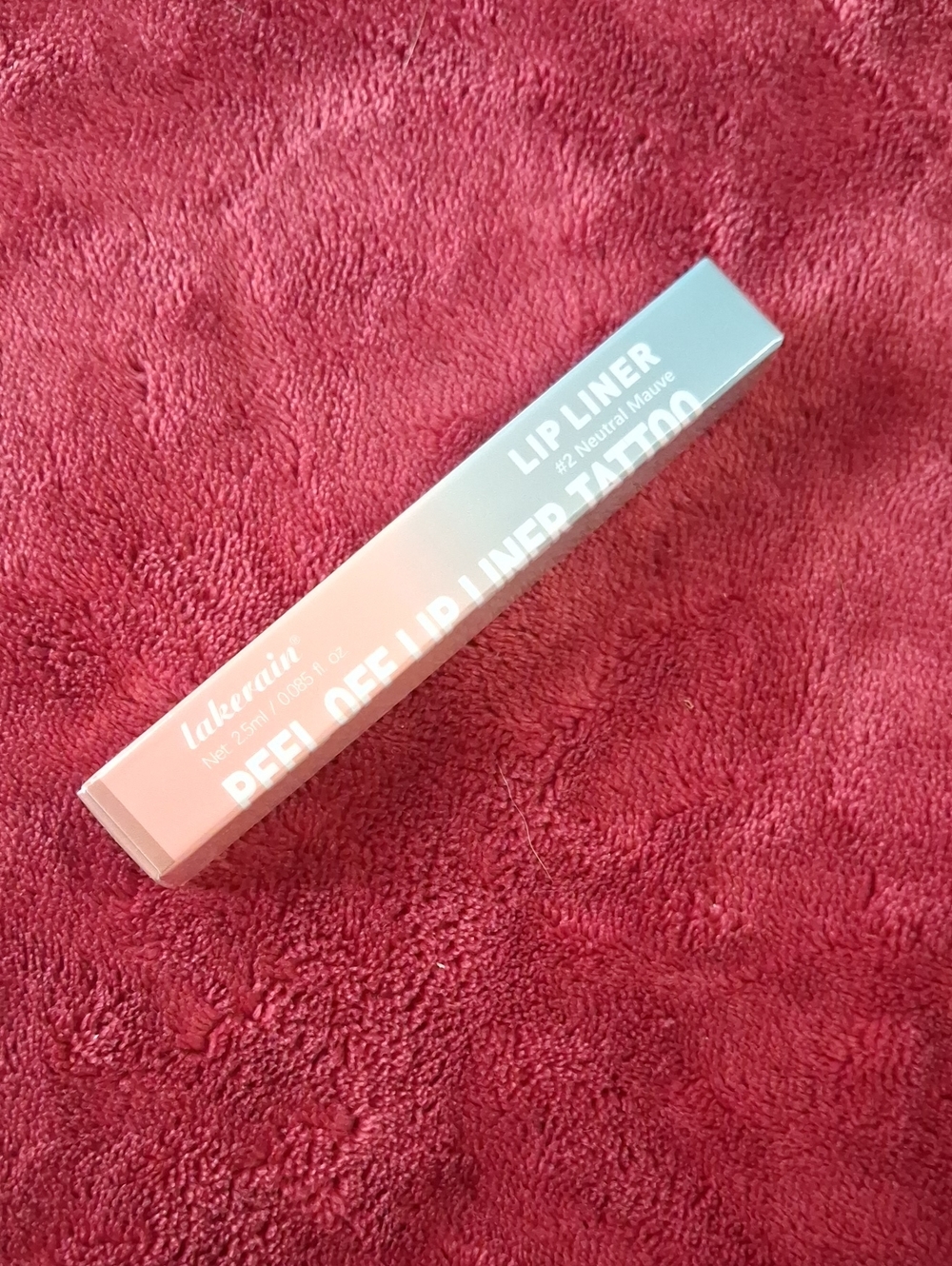 Peel-Off Lip Liner Tattoo - Neutral Mauve